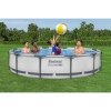 Basen ogrodowy stelażowy 366 x 76 cm 16w1 Bestway 56416 + maszynka do baniek GRATIS